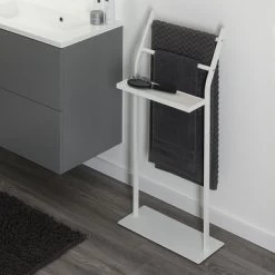 Sealskin Handdoekrek Modern Metaal Wit 9 Sealskin Handdoekrek Modern Metaal Wit -Badkamer Verkoop 123 1068