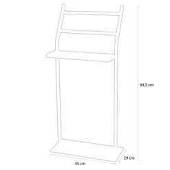 Sealskin Handdoekrek Modern Metaal Wit 11 Sealskin Handdoekrek Modern Metaal Wit -Badkamer Verkoop 123 1070