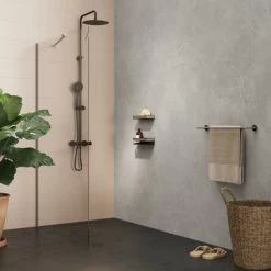 Tiger Handdoekhouder Cooper Dubbel -Badkamer Verkoop 123 1075