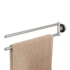 Tiger 2-armig Handdoekrek Cooper RVS/zwart