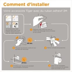 Tiger Handdoekrek Colar RVS 19 Tiger Handdoekrek Colar RVS -Badkamer Verkoop 123 1116