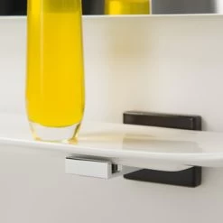 Tiger Planchet Zenna Chroom/Wengé -Badkamer Verkoop 123 1175