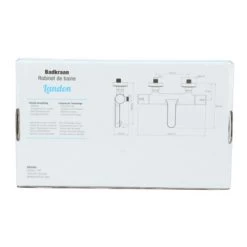 Atlantic Thermostatische Badkraan Landon Chroom -Badkamer Verkoop 123 119