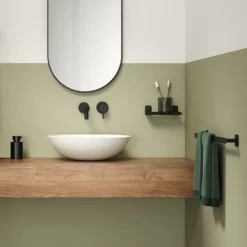 Tiger Planchet Colar 18 Cm Zwart -Badkamer Verkoop 123 1243