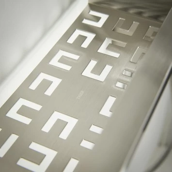 Tiger Wandkorf Items RVS 4 Tiger Wandkorf Items RVS - Afbeelding 2