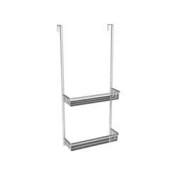 Allibert Coperblink Doucherek Met 2 Plankjes RVS