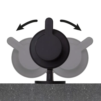 Tiger Zeepdispenser Hangend Tune Zwart 6 Tiger Zeepdispenser Hangend Tune Zwart - Afbeelding 4