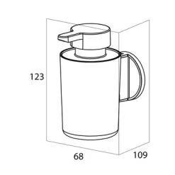 Tiger Zeepdispenser Hangend Tune Zwart 25 Tiger Zeepdispenser Hangend Tune Zwart -Badkamer Verkoop 123 1367