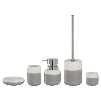 Sealskin Zeepdispenser Sphere Lichtgrijs Keramiek 7 Sealskin Zeepdispenser Sphere Lichtgrijs Keramiek - Afbeelding 5