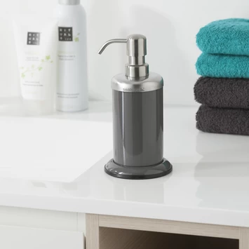 Sealskin Acero Zeepdispenser Grijs 5 Sealskin Acero Zeepdispenser Grijs - Afbeelding 3