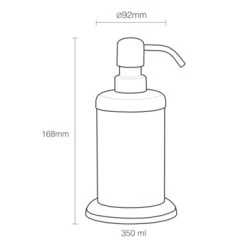 Sealskin Acero Zeepdispenser Grijs 19 Sealskin Acero Zeepdispenser Grijs -Badkamer Verkoop 123 1512