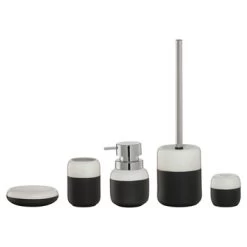 Sealskin Zeepdispenser Sphere Porcelein Zwart -Badkamer Verkoop 123 1526