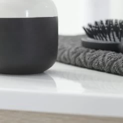 Sealskin Zeepdispenser Sphere Porcelein Zwart -Badkamer Verkoop 123 1528