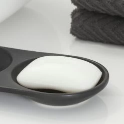 Sealskin Zeepbakje Conical Porselein Zwart -Badkamer Verkoop 123 1535