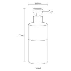 Sealskin Zeepdispenser Doppio Aqua -Badkamer Verkoop 123 1557