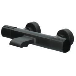 Absolut Thermostatische Badkraan Absi Zwart