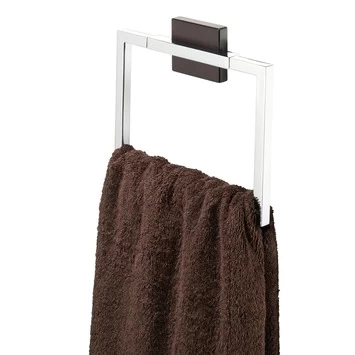 Tiger Zenna Handdoekring Chroom/wenge 3 Tiger Zenna Handdoekring Chroom/wenge