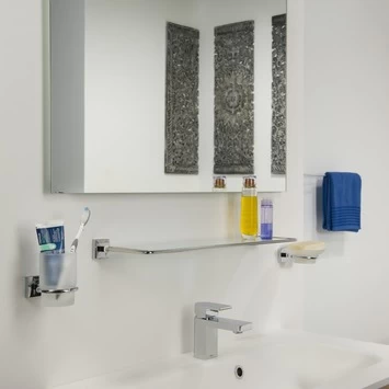 Tiger Bekerhouder Melbourne Hangend Met Beker Chroom 4 Tiger Bekerhouder Melbourne Hangend Met Beker Chroom - Afbeelding 2