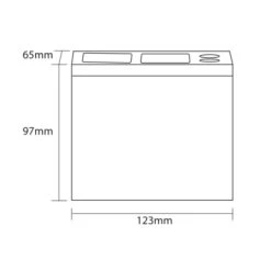 Sealskin Tandenborstelhouder Grace Wit 18 Sealskin Tandenborstelhouder Grace Wit -Badkamer Verkoop 123 1728