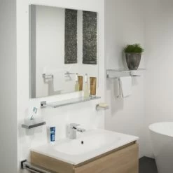 Tiger Bekerhouder Items Hangend Met Beker Chroom -Badkamer Verkoop 123 1746