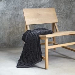 Sealskin Badmat Delhi 60x60cm Donkergrijs -Badkamer Verkoop 123 1808