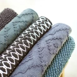 Sealskin Badmat Delhi 60x60cm Donkergrijs -Badkamer Verkoop 123 1809