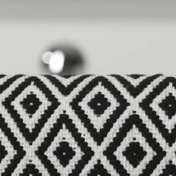 Sealskin Badmat Trellis Zwart 60x90cm -Badkamer Verkoop 123 1831