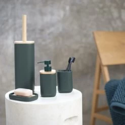 Sealskin Badmat Delhi 60x60cm Donkergroen -Badkamer Verkoop 123 1853