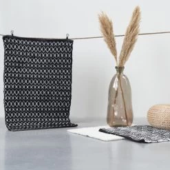 Sealskin Badmat Boho 60x90cm Zwart -Badkamer Verkoop 123 1860