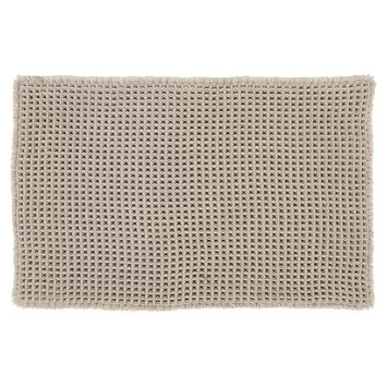 Differnz Badmat Wafel Taupe 50x80 Cm 3 Differnz Badmat Wafel Taupe 50x80 Cm