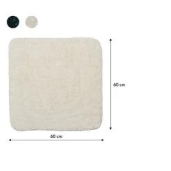 Sealskin Badmat Angora 60x60cm Off-white 13 Sealskin Badmat Angora 60x60cm Off-white -Badkamer Verkoop 123 1894