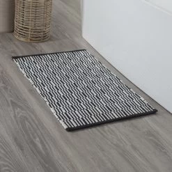 SEALSKIN Badmat Bandra Zwart 60x90cm -Badkamer Verkoop 123 1924