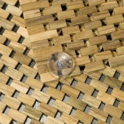 Sealskin WC Mat Woodblock Teak 60x60 Cm -Badkamer Verkoop 123 1936