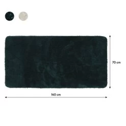 Sealskin Badmat Angora 70x140cm Donkergroen -Badkamer Verkoop 123 1951