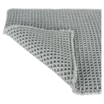 Differnz Badmat Wafel Grijs 50x80 Cm 5 Differnz Badmat Wafel Grijs 50x80 Cm - Afbeelding 3