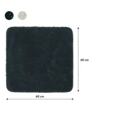 Sealskin Badmat Angora 60x60cm Donkergroen -Badkamer Verkoop 123 1968