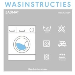 Sealskin Cotton Nova Toiletmat 600 X 450mm Creme -Badkamer Verkoop 123 2046