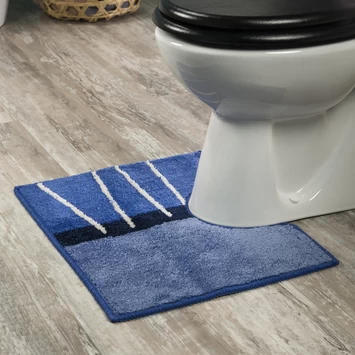 Sealskin WC Mat Matches Blauw 55x45 Cm 4 Sealskin WC Mat Matches Blauw 55x45 Cm - Afbeelding 2