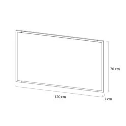 Tiger S-line Frame Spiegel 120x70 Cm Mat Zwart 7 Tiger S-line Frame Spiegel 120x70 Cm Mat Zwart -Badkamer Verkoop 123 2089