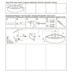 Handenwasser Hera 31,5x31,5x12,4cm Wit 5 Handenwasser Hera 31,5x31,5x12,4cm Wit -Badkamer Verkoop 123 2094