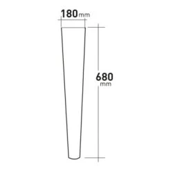 Van Marcke Odyssee Zuil 68cm 5 Van Marcke Odyssee Zuil 68cm -Badkamer Verkoop 123 2109