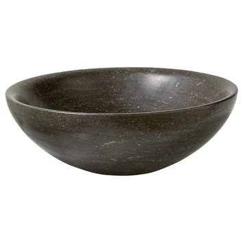 Atlantic Waskom Carolina Rond Zwart Natuursteen 40x40x14 Cm 3 Atlantic Waskom Carolina Rond Zwart Natuursteen 40x40x14 Cm