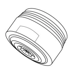 Tiger Straalregelaar Antikalk M24 Waterbesparend 2 Stuks -Badkamer Verkoop 123 2343