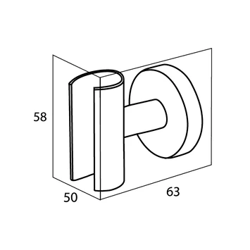 Tiger Douchekophouder Boston RVS 7 Tiger Douchekophouder Boston RVS - Afbeelding 5