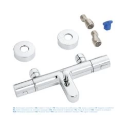 Grohe Thermostatische Badkraan Precision Joy Chroom 15 Cm -Badkamer Verkoop 123 245