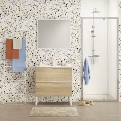 Sealskin Douchedeur Nis Hooked 90x200cm Hoogglans Aluminium -Badkamer Verkoop 123 2484