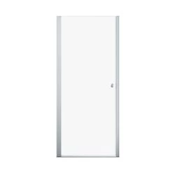 Sealskin Douchedeur Nis Hooked 90x200cm Hoogglans Aluminium -Badkamer Verkoop 123 2486