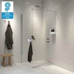 Tiger Douchemand Voor Douchewand 2-store Wit -Badkamer Verkoop 123 25