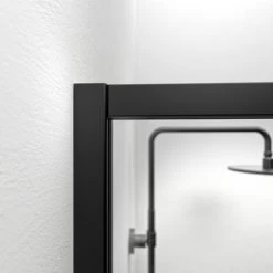 SEALSKIN Schuifdeur Voor NIs Contour Zwart 140x200cm -Badkamer Verkoop 123 2500