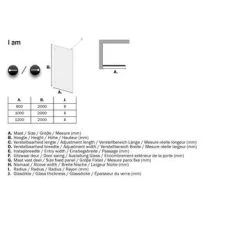 Sealskin Inloopdouche A3 I AM 200x120cm RVS 13 Sealskin Inloopdouche A3 I AM 200x120cm RVS -Badkamer Verkoop 123 2552